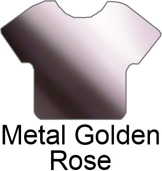 Siser HTV METAL # 44 Golden Rose 20"